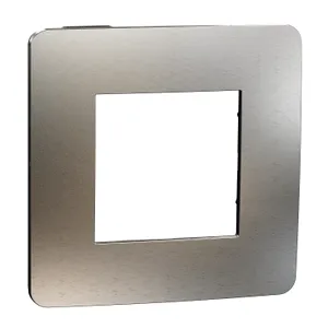 Noua Unica, Rama Unica Studio Metal 1post aluminiu/negru