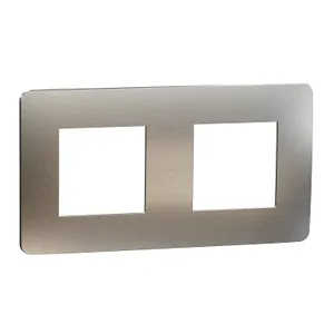 Noua Unica, Rama Unica Studio Metal 2post aluminiu/alb