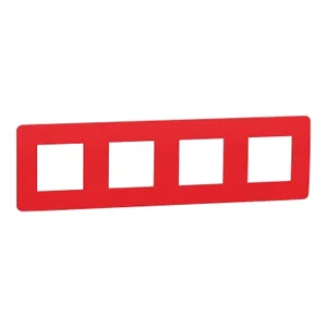 Noua Unica, Rama Unica Studio Color 4post rosu/alb