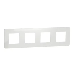 Noua Unica, Rama Unica Studio Color 4post alb/alb