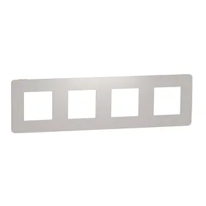 Noua Unica, Rama Unica Studio Color 4post gri deschis/alb