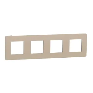 Noua Unica, Rama Unica Studio Color 4post nisipiu/negru