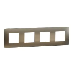 Noua Unica, Rama Unica Studio Metal 4post bronz/bej