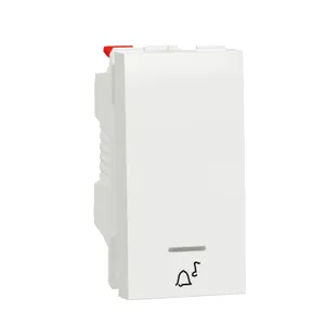 Noua Unica, Intrerupator revenire s. sonerie lampa loc 10A 1m alb