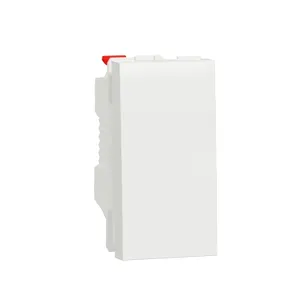 Noua Unica, Intrerupator revenire 10A 1m alb antibacterian