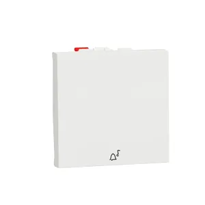 Noua Unica, Intrerupator revenire 10A 2m simb sonerie alb