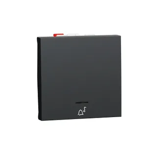 Noua Unica, Intrerupator revenire 10A 2m simb sonerie ind lum antracit