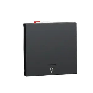 Noua Unica, Intrerupator revenire 10A 2m simb lumina ind lum antracit