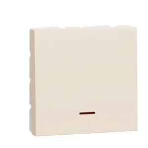 Noua Unica, Intrerupator bipolar+ind luminos 32A bej