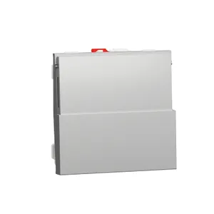 Noua Unica, Intrerupator revenire NO/NC 10A,sup eticheta, 2m, aluminiu