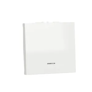 Noua Unica, Intrerupator 16A, 2m cu indicator luminos, cu surub, alb