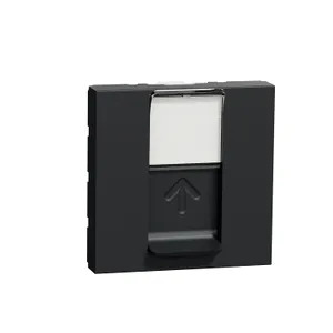 Noua Unica, Priza RJ45, CAT5 UTP, 2m, antracit