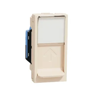 Noua Unica, Priza RJ45, CAT6 UTP, 1m, bej