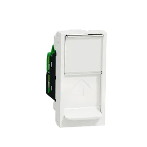 Noua Unica, Priza RJ45, CAT6 STP, 1m, alb