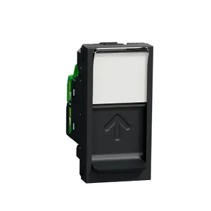 Noua Unica, Priza RJ45, CAT6 STP, 1m, antracit