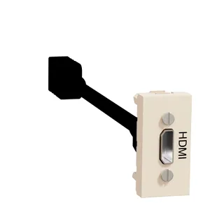 Noua Unica, Priza HDMI precablata 1m, bej