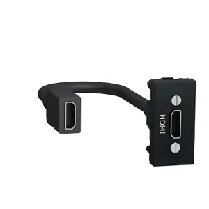 Noua Unica, Priza HDMI precablata 1m, antracit