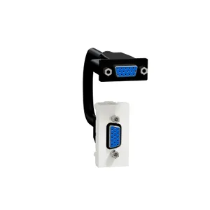 Noua Unica, Priza HD15 mama (VGA) 1m, alb