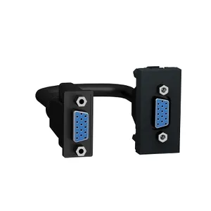 Noua Unica, Priza HD15 mama (VGA) 1m, antracit