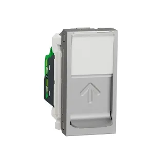 Noua Unica, Priza RJ45, CAT6 FTP, 1m, aluminiu