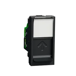 Noua Unica, Priza RJ45, CAT6 FTP, 1m, antracit