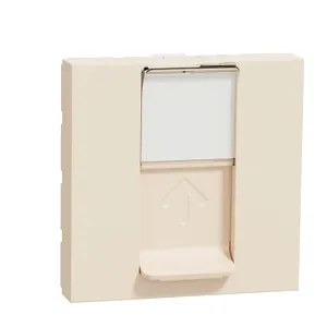 Noua Unica, Priza RJ45, CAT6A FTP, 2m, bej