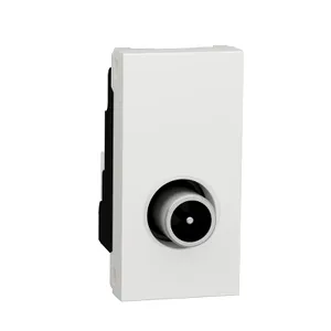 Noua Unica, Priza TV tata, individuala 1m alb