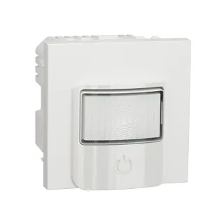 Noua Unica, Detector miscare cu Intrerupator I/O 10A alb