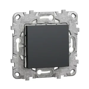 Noua Unica, Intrerupator IP44+suport fixare, antracit