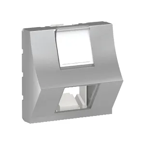 Noua Unica, Capac priza inclinata RJ45 2m aluminiu