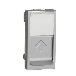 Noua Unica, Capac priza RJ45 1m aluminiu