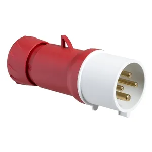 Fisa Mobila Pratika, Dreapta, 16 A, 3P + E, 380, 415 V Ac, Ip44