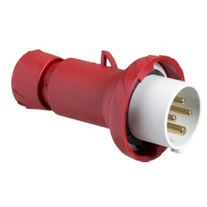 Fisa Mobila Pratika, Dreapta, 16 A, 3P + E, 380, 415 V Ac, Ip67