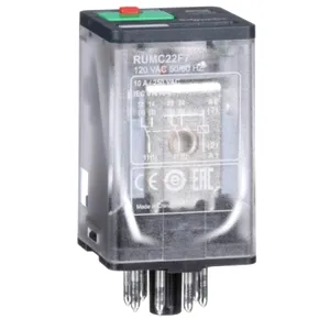 Releu Ambrosabil Universal, Zelio Rum, 2 C/O, 120 V Ca, 10 A, cu Led