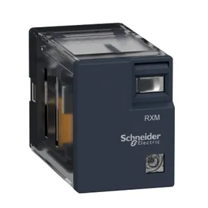 Releu miniatura 5A,2C/O, cu LED, 48V C.C.