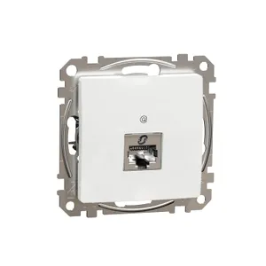 Sedna Design, Priza RJ45 Cat6 STP, alb
