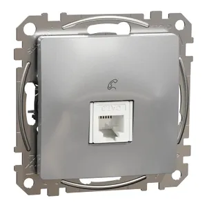 Sedna Design, Priza telefon RJ11, aluminiu