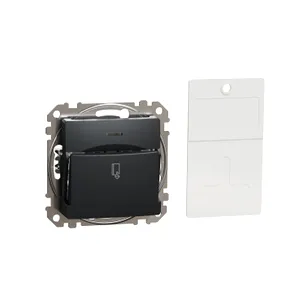 Sedna Design, Intrerupator cu cartela, antracit