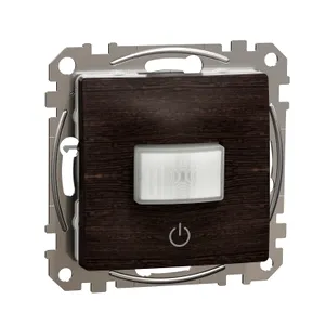 Sedna Elements, Senzor de miscare cu comutator 10A, wenge