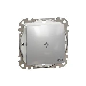 Sedna Design, Intrerupator cu revenire 10A+s IP44, aluminiu