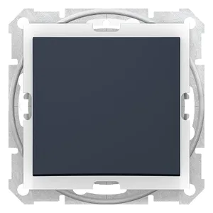 Sedna, Comutator 1 Pol, 10Ax Ip44 fara Cadru Grafit