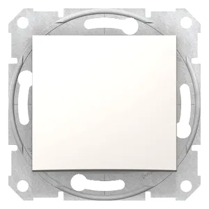 Sedna, Comutator 1 Pol 2 Cai, 10Ax fara Cadru Crem