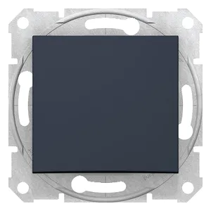 Sedna, Comutator 1 Pol 2 Cai, 10Ax fara Cadru Grafit