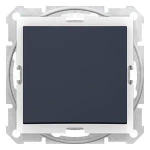 Sedna, Comutator 1 Pol 2 Cai, 10Ax Ip44 fara Cadru Grafit