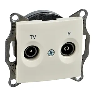 Sedna, Iesire Intermediara TV/R, 8Db fara Cadru Bej