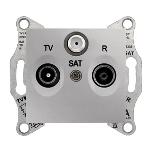 Sedna, Priza Intermediara TV-R-Sat, 8Db fara Rama Aluminiu