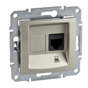 Sedna, Priza Simpla Date, Rj45 Cat.5E Utp fara Rama Titan