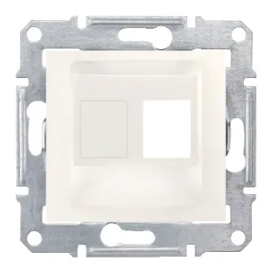 Placa Sedna, Simpla; Amp, Molex, Keline, Cat5E, Cat6 Utp (fara Conector), Crem