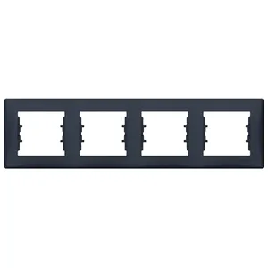 Sedna, Rama Orizontala 4 porturi, Grafit