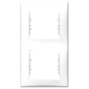 Sedna, Vertical 2 porturi Cadru, Alb